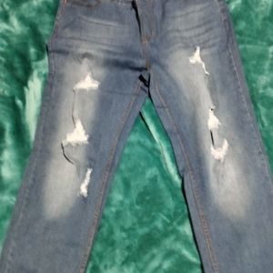 JVINI Elastic Waist Jeans 1XL